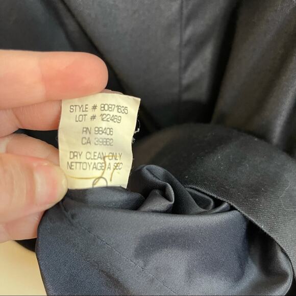 Theory Sleeveless Fitted Wool Blend Sheath Dress - Picture 8 of 8